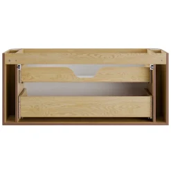 Petits-Meubles Ensemble meuble sous vasque 120cm et colonne Mila Bois