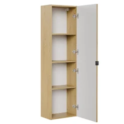 Petits-Meubles Ensemble meuble sous vasque 120cm et colonne Mila Bois