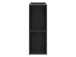 Furnidea Etagère - extension de salle de bain suspendue XILO NOIR 20 cm* Etagère Salle De Bains