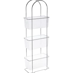 Five Simply Smart Etagère 3 paniers de rangement amovibles en métal* Etagère Salle De Bains