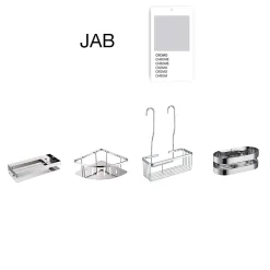 Poalgi Etagère de douche chromé Inox S304 SKY BATH