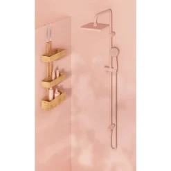 Five Simply Smart Etagère de porte 3 niveaux en bambou* Etagère Salle De Bains