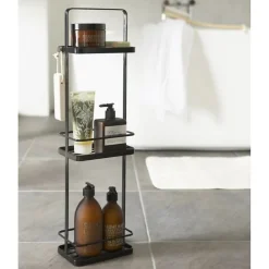 Yamazaki Etagère de salle de bain à 3 niveaux - H67 cm* Etagère Salle De Bains