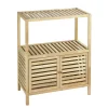 Wenko Etagère de salle de bain en bois Norway - L. 67,5 x H. 86 cm* Etagère Salle De Bains