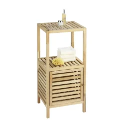 Wenko Etagère de salle de bain en bois Norway - L. 39,5 x H. 86 cm* Etagère Salle De Bains
