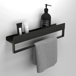 Rea ETAGÈRE DE SALLE DE BAIN SF01-450-B BLACK* Etagère Salle De Bains