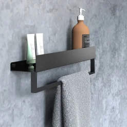 Rea ETAGÈRE DE SALLE DE BAIN SF01-450-B BLACK* Etagère Salle De Bains