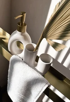 Rea ETAGÈRE DE SALLE DE BAIN SF02-600-BG BRUSH GOLD
