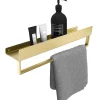 Rea ETAGÈRE DE SALLE DE BAIN SF01-450-BG BRUSH GOLD