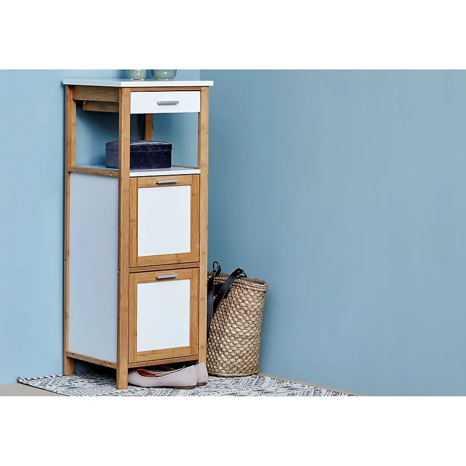 Wenko Etagère de salle de bain scandinave Finja* Etagère Salle De Bains
