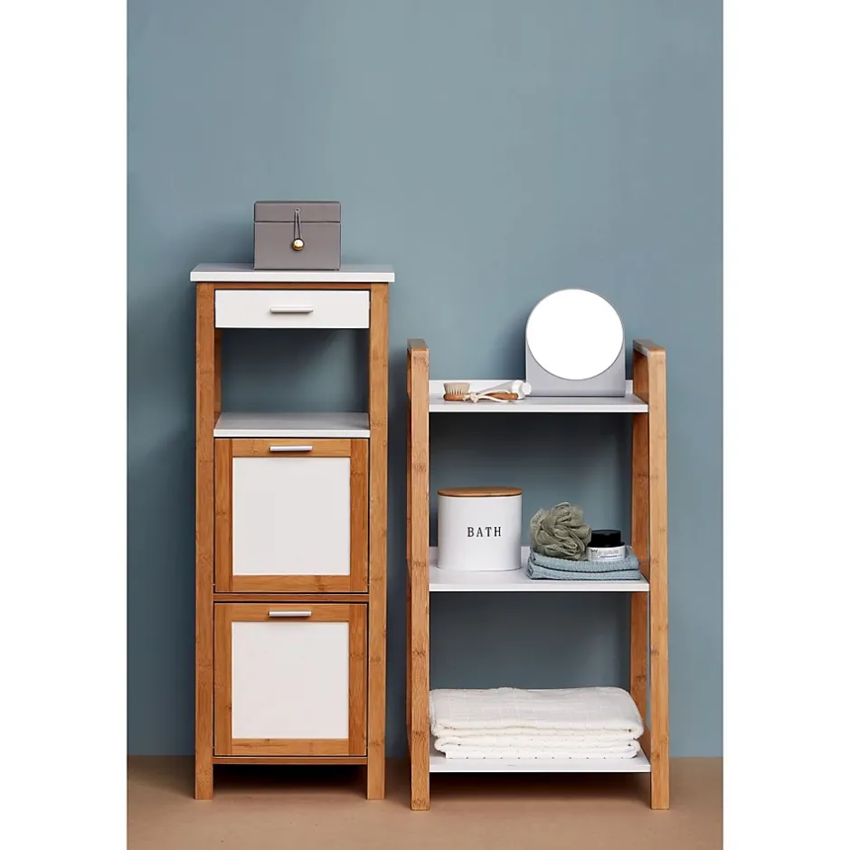 Wenko Etagère de salle de bain scandinave Finja* Etagère Salle De Bains