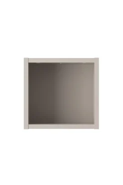Furnidea Etagère haut de salle de bain suspendue NOVA CACHEMIRE 27 x 28 cm