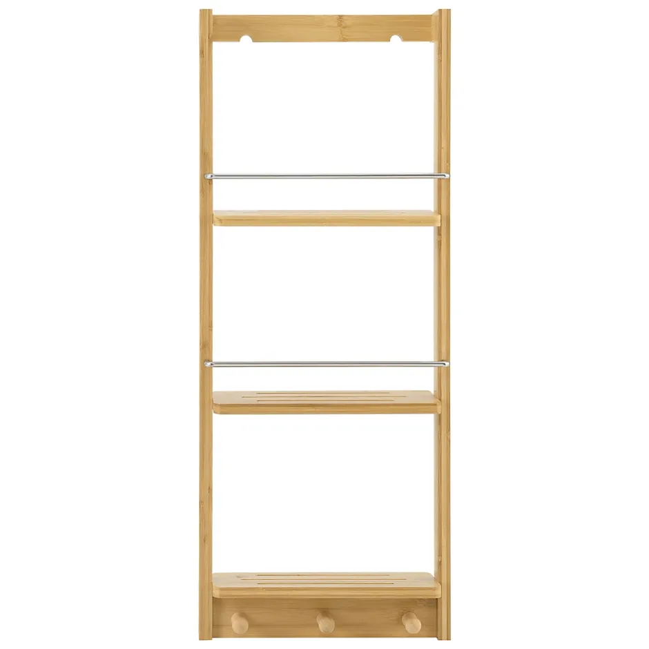 [En.Casa] Etagère Murale de Salle de Bain Lidingö 29 x 10 x 70 cm en.casa* Etagère Salle De Bains