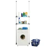 Wenko Etagère pour machine à laver et toilette - H. 165/300 cm* Etagère Salle De Bains
