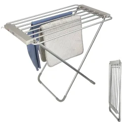 Fishtec Etendoir à Linge 8 Barres + 220 V