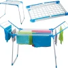 Jardimobilideco Etendoir séchoir a linge pliable 13 mètres* Etendoir À Linge