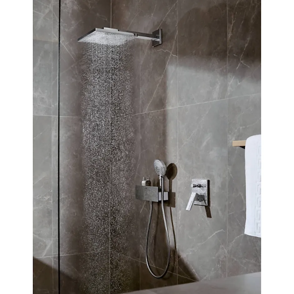 Hansgrohe Façade mitigeur bain douche encastré 2 sorties Metropol chromé* Robinet De Douche