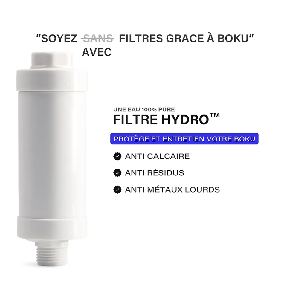 Boku Filtre Hydro™ pour Abattant WC Japonais