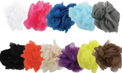 Fleur de douche à suspendre multicolore en polypropylène Ø10 cm