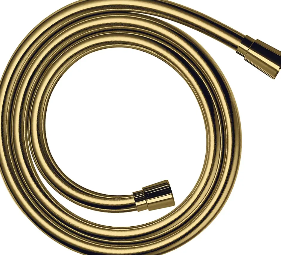 Hansgrohe Flexible de douche 1,6 m doré poli, Isiflex* Pommeau De Douche, Flexible Et Barre De Douche
