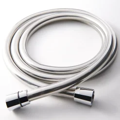GoodHome Flexible de douche argent PVC 2 m
