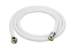 GoodHome Flexible de douche blanc PVC 1,75 m