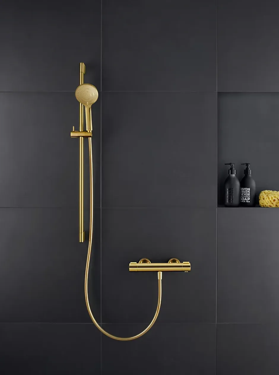 Duravit Flexible de douche 1,60M doré poli* Pommeau De Douche, Flexible Et Barre De Douche