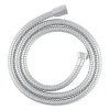 Flexible de douche en acier inoxydable coloris argent longueur 1,50 m* Pommeau De Douche, Flexible Et Barre De Douche