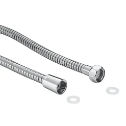 Flexible de douche en acier inoxydable coloris argent longueur 1,50 m* Pommeau De Douche, Flexible Et Barre De Douche
