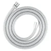 GoodHome Flexible de douche inox chromé 2 m* Pommeau De Douche, Flexible Et Barre De Douche