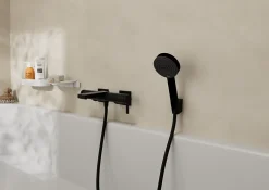 Hansgrohe Flexible de douche Isiflex 1,60 m noir mat* Pommeau De Douche, Flexible Et Barre De Douche