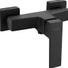 Invena Forme Rectangle Robinet Douche Salle de Bains Laiton Noir Melangeur Ceramique* Robinet De Baignoire
