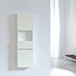 Stano Grande armoire de rangement ESSENTIEL hauteur 120 cm melamine blanc