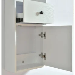 Stano Grande armoire de rangement ARMARIA finition melamine blanc 120 cm
