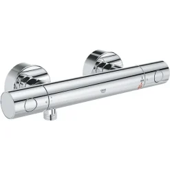Grohe - Mitigeur thermostatique douche Grohtherm 800 + barre de douche + porte savon + douchette Tempesta