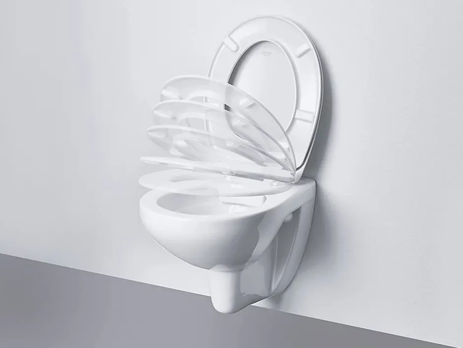 Grohe Bau céramique abattant frein de chute