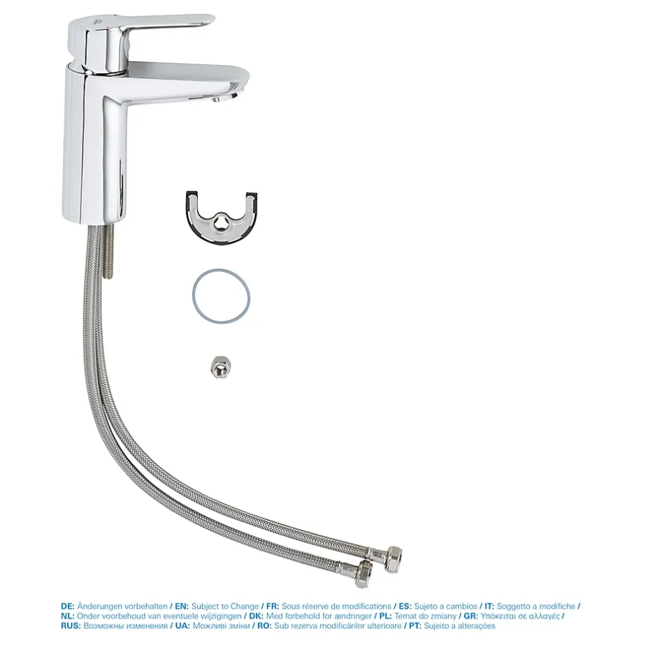 Grohe BauEdge Mitigeur monocommande Lavabo Taille S 23330000* Robinet Lavabo Et Vasque