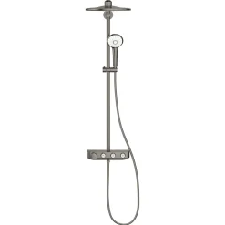 Grohe Colonne de douche XXL thermostatique Euphoria SmartControl System 310 Hard Graphite brossé 26507AL0* Colonne De Douche Thermostatique