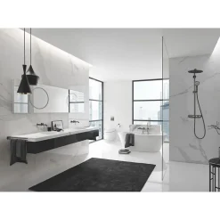 Grohe Colonne de douche XXL thermostatique Euphoria SmartControl System 310 Hard Graphite brossé 26507AL0* Colonne De Douche Thermostatique