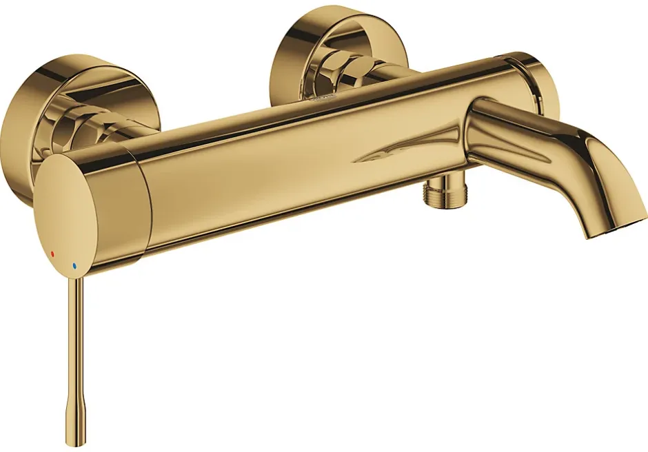 Grohe Essence Mitigeur monocommande Bain / Douche, Cool Sunrise (33624GL1)* Robinet De Baignoire