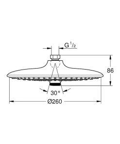 Grohe Euphoria 260 Douche de tête (26457000)
