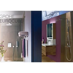 Grohe Euphoria Cube Stick Support de douche mural 1 jet 27703000