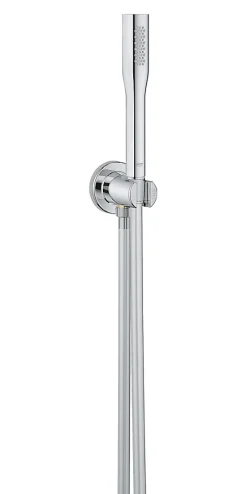 Grohe Grohtherm Set de douche encastré avec mitigeur thermostatique, douche de tête XXL 250 et douchette, Chrome (34727000-XXL2)* Colonne De Douche Sans Robinetterie