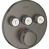 Grohe Grohtherm SmartControl Set de finition thermostatique encastrée 3 sorties (29121AL0)* Colonne De Douche Sans Robinetterie