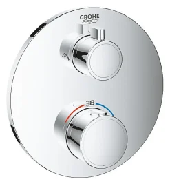 Grohe Mitigeur Bain Douche encastré, Chrome (24076000)* Colonne De Douche Sans Robinetterie
