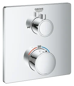 Grohe Mitigeur Thermostatique Bain/Douche (24080000)* Colonne De Douche Sans Robinetterie
