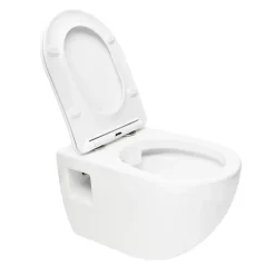 Grohe Pack WC Bâti-support Rapid SL + WC sans bride SAT + Abattant SoftClose + Plaque Noir mat (RapidSL-Project-KF0)* Wc Suspendu