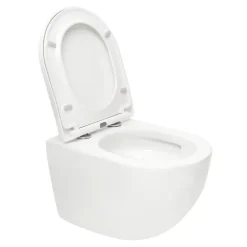 Grohe Pack WC Bâti-support Rapid SL + WC SAT Tornado sans bride + Abattant SoftClose + Plaque chrome (RSLTORNADO1)