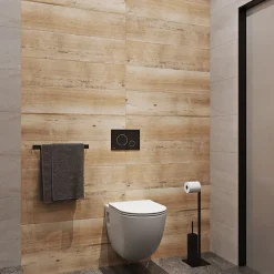 Grohe Pack WC Bâti-support Rapid SL + WC sans bride SAT + Abattant SoftClose + Plaque Chrome (RapidSL-Project-1)* Wc Suspendu
