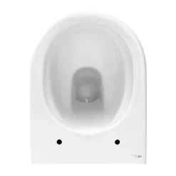 Grohe Pack WC Rapid SL + Cuvette sans bride SAT, fixations invisibles + Plaque Noir mat (RapidSL082-SATrimless-KF0)